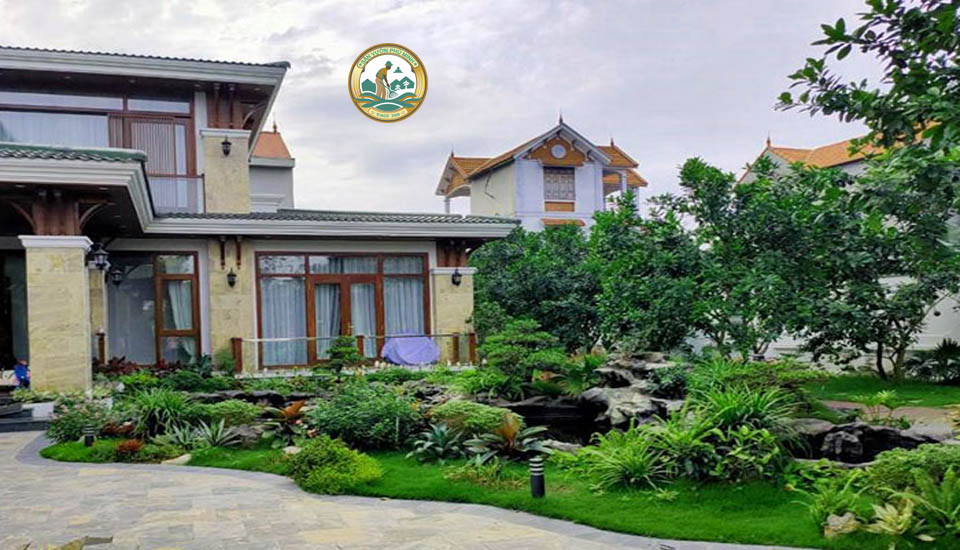 Thiết kế Tiểu cảnh Sân vườn tại Quốc Oai