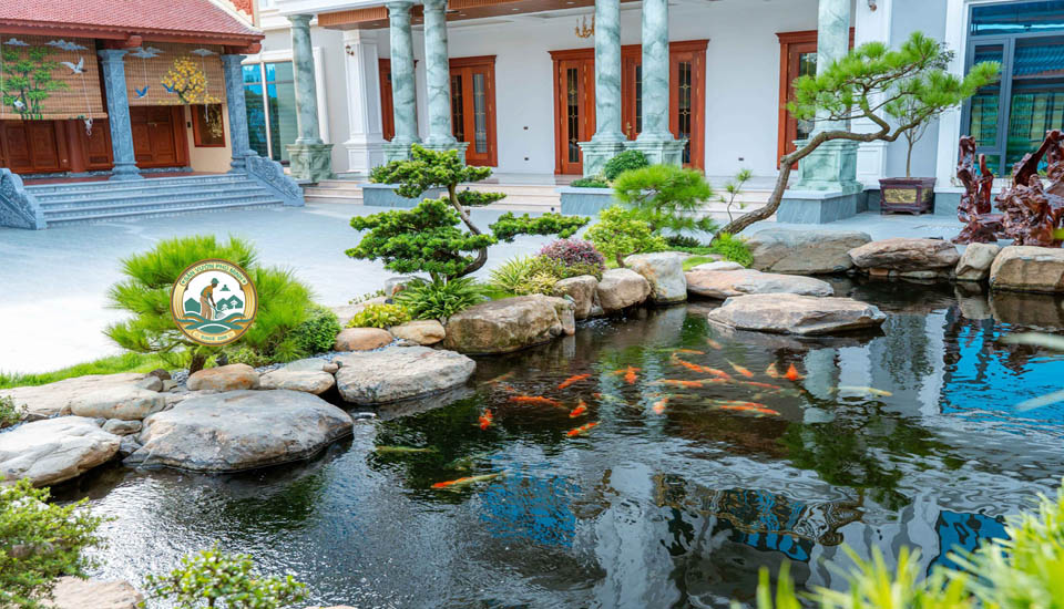 Thiết kế Tiểu cảnh Sân vườn tại Sóc Sơn