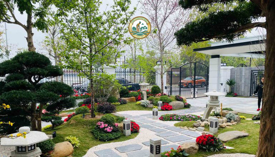 Thiết kế tiểu cảnh tại Tân Hội Đan Phượng