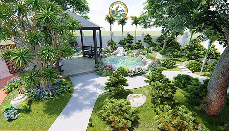 Thiết kế Tiểu cảnh Sân vườn tại Thanh Xuân